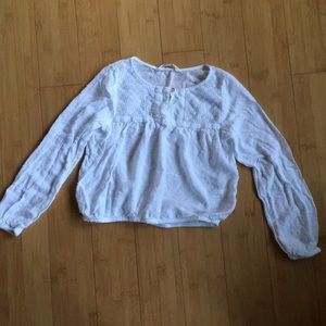 H & M girls blouse